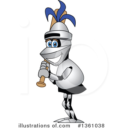 Royalty-Free (RF) Lancer Clipart Illustration by Mascot Junction - Stock Sample #1361038