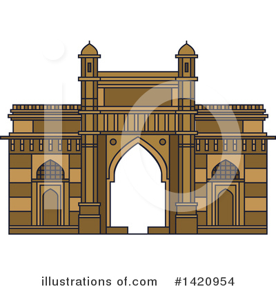 Royalty-Free (RF) Landmark Clipart Illustration by Vector Tradition SM - Stock Sample #1420954