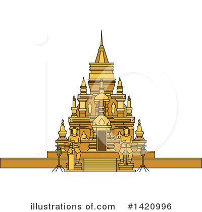 Thailand Clipart #1420996 by Vector Tradition SM