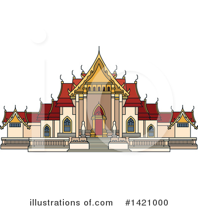 Thailand Clipart #1421000 by Vector Tradition SM