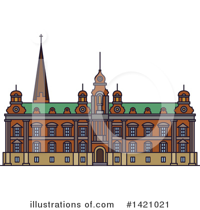 Royalty-Free (RF) Landmark Clipart Illustration by Vector Tradition SM - Stock Sample #1421021