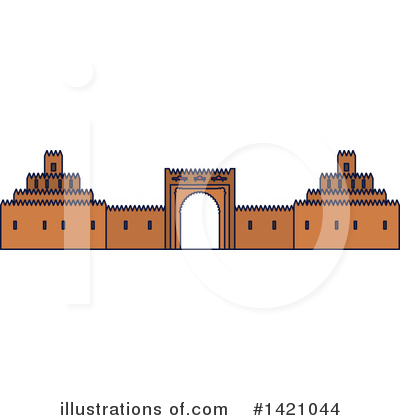 Royalty-Free (RF) Landmark Clipart Illustration by Vector Tradition SM - Stock Sample #1421044