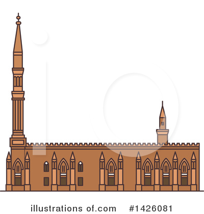 Royalty-Free (RF) Landmark Clipart Illustration by Vector Tradition SM - Stock Sample #1426081