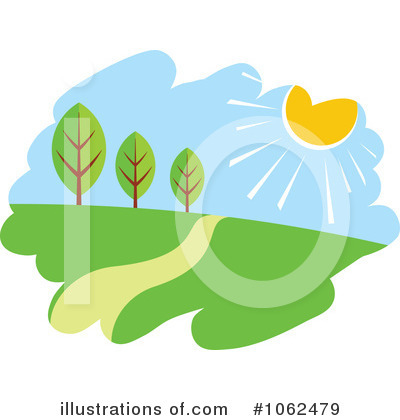 Royalty-Free (RF) Landscape Clipart Illustration by Vector Tradition SM - Stock Sample #1062479