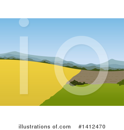 Royalty-Free (RF) Landscape Clipart Illustration by dero - Stock Sample #1412470