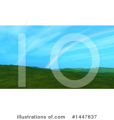 Royalty-Free (RF) Landscape Clipart Illustration by KJ Pargeter - Stock Sample #1447637