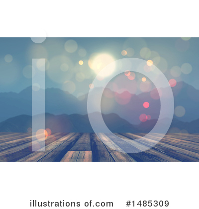 Royalty-Free (RF) Landscape Clipart Illustration by KJ Pargeter - Stock Sample #1485309