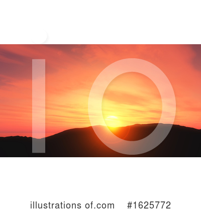 Royalty-Free (RF) Landscape Clipart Illustration by KJ Pargeter - Stock Sample #1625772