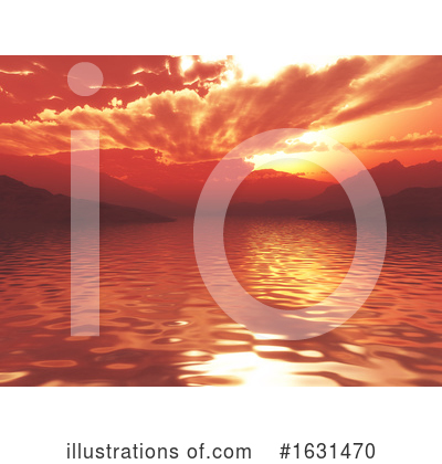 Royalty-Free (RF) Landscape Clipart Illustration by KJ Pargeter - Stock Sample #1631470