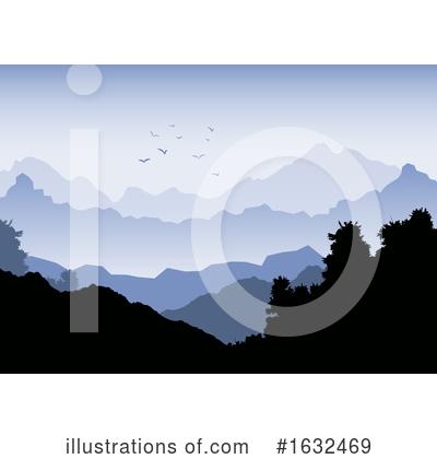 Royalty-Free (RF) Landscape Clipart Illustration by KJ Pargeter - Stock Sample #1632469