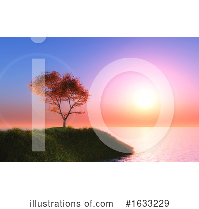 Royalty-Free (RF) Landscape Clipart Illustration by KJ Pargeter - Stock Sample #1633229