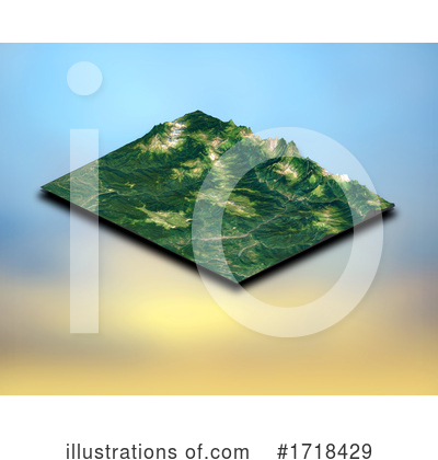 Royalty-Free (RF) Landscape Clipart Illustration by KJ Pargeter - Stock Sample #1718429