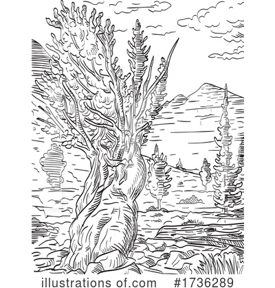 Royalty-Free (RF) Landscape Clipart Illustration by patrimonio - Stock Sample #1736289