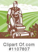 Landscaper Clipart #1107807 by patrimonio