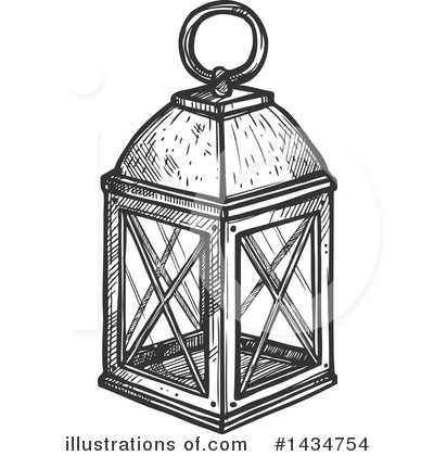 Royalty-Free (RF) Lantern Clipart Illustration by Vector Tradition SM - Stock Sample #1434754