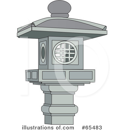 Royalty-Free (RF) Lantern Clipart Illustration by Dennis Holmes Designs - Stock Sample #65483