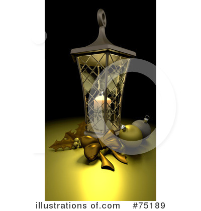 Royalty-Free (RF) Lantern Clipart Illustration by KJ Pargeter - Stock Sample #75189