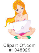 Laptop Clipart #1048929 by Pushkin