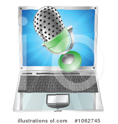 Royalty-Free (RF) Laptop Clipart Illustration by AtStockIllustration - Stock Sample #1062745
