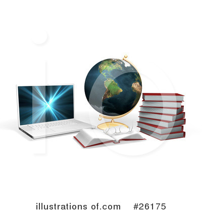 Books Clipart #26175 by KJ Pargeter