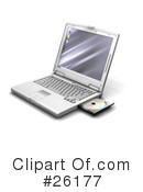 Laptop Clipart #26177 by KJ Pargeter