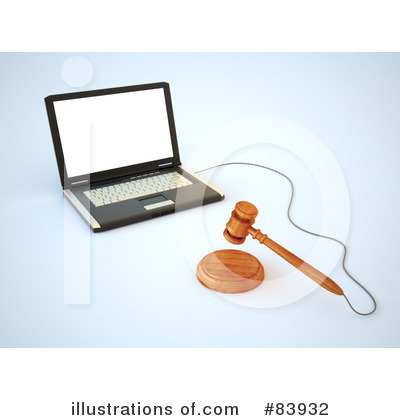 Royalty-Free (RF) Laptop Clipart Illustration by Mopic - Stock Sample #83932
