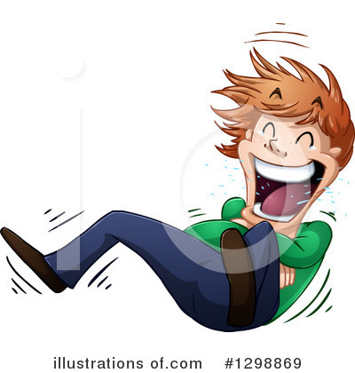 Laughing Clipart #1298869 by Liron Peer