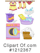 Laundry Clipart #1212367 by BNP Design Studio