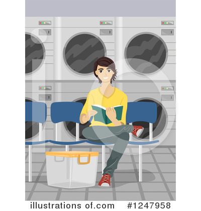 Royalty-Free (RF) Laundry Clipart Illustration by BNP Design Studio - Stock Sample #1247958