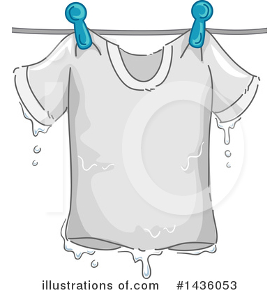 Royalty-Free (RF) Laundry Clipart Illustration by BNP Design Studio - Stock Sample #1436053