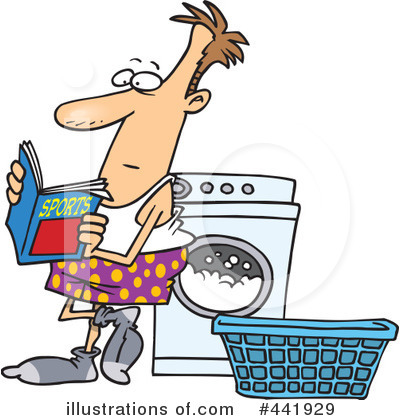 Laundry Clipart #441929 by toonaday