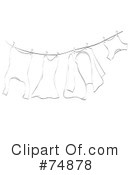 Laundry Clipart #74878 by MilsiArt