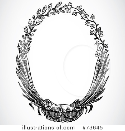 Royalty-Free (RF) Laurel Clipart Illustration by BestVector - Stock Sample #73645