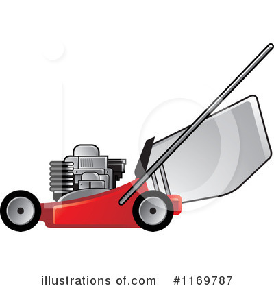Lawn Mower Clipart #1169787 by Lal Perera