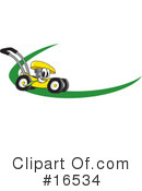 Lawn Mower Clipart #16534 by Toons4Biz