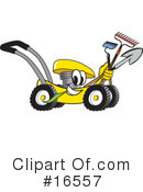 Lawn Mower Clipart #16557 by Toons4Biz