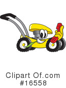 Lawn Mower Clipart #16558 by Toons4Biz