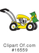 Lawn Mower Clipart #16559 by Toons4Biz