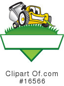 Lawn Mower Clipart #16566 by Toons4Biz