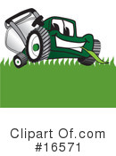Lawn Mower Clipart #16571 by Toons4Biz