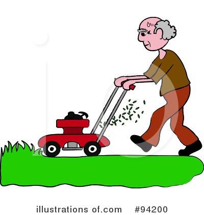Lawn Mower Clipart #94200 by Pams Clipart