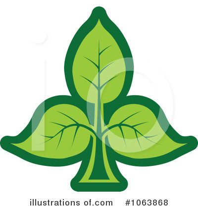 Royalty-Free (RF) Leaf Clipart Illustration by Vector Tradition SM - Stock Sample #1063868