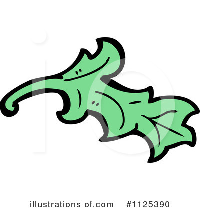 Royalty-Free (RF) Leaf Clipart Illustration by lineartestpilot - Stock Sample #1125390