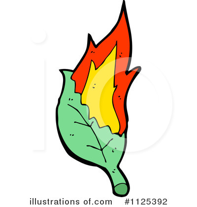 Royalty-Free (RF) Leaf Clipart Illustration by lineartestpilot - Stock Sample #1125392