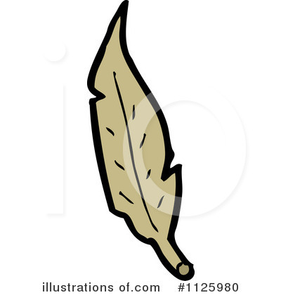 Royalty-Free (RF) Leaf Clipart Illustration by lineartestpilot - Stock Sample #1125980
