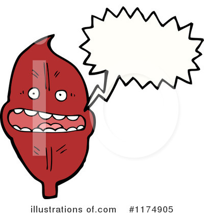 Royalty-Free (RF) Leaf Clipart Illustration by lineartestpilot - Stock Sample #1174905