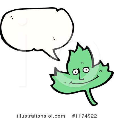 Royalty-Free (RF) Leaf Clipart Illustration by lineartestpilot - Stock Sample #1174922
