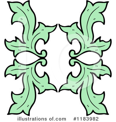 Royalty-Free (RF) Leaf Clipart Illustration by lineartestpilot - Stock Sample #1183982