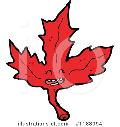 Royalty-Free (RF) Leaf Clipart Illustration by lineartestpilot - Stock Sample #1183994