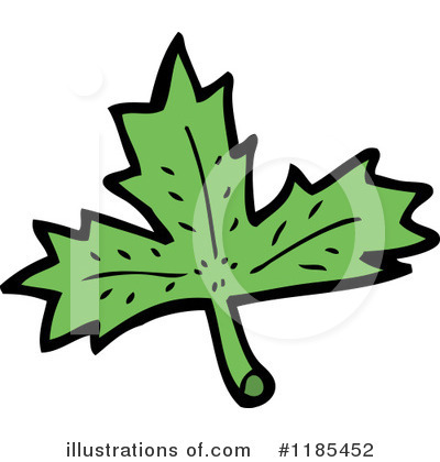 Royalty-Free (RF) Leaf Clipart Illustration by lineartestpilot - Stock Sample #1185452